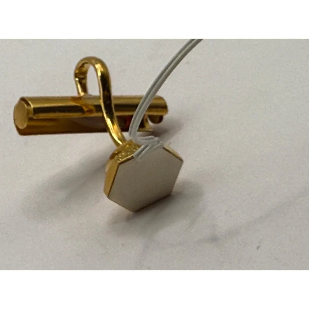 Dollhouse Miniature Brass Picture Light‎ Electric Plug In 1:12 Scale